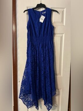 Danny & Nicole Royal Blue Dress